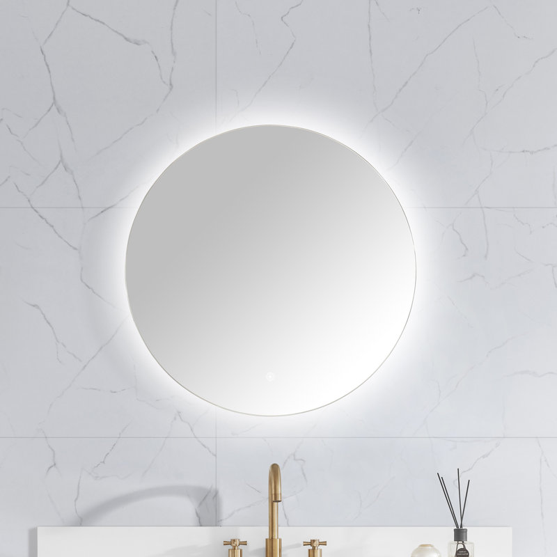 Miroir de salle de bain Monlyn, 30 po x 30 po
