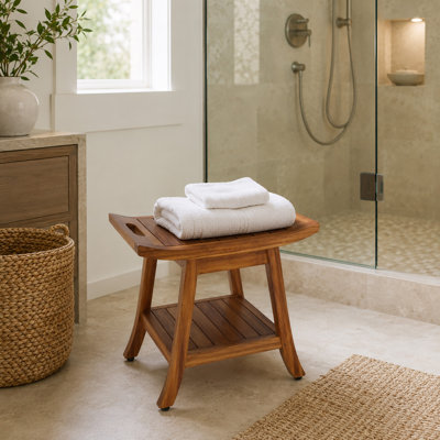 Nella Teak shower bench