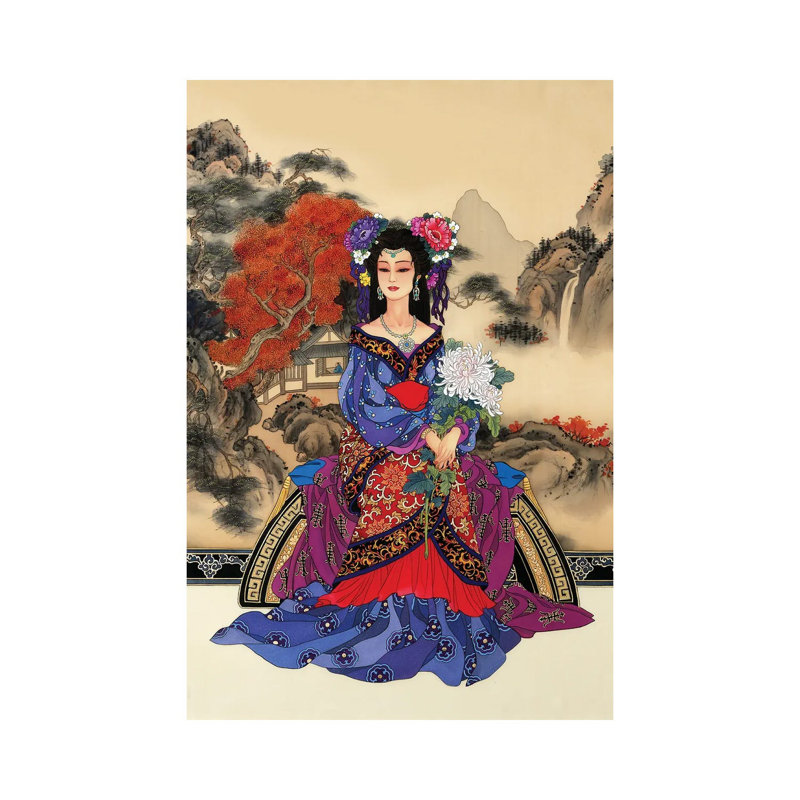 Enchantment - Painting on Canvas, 20.32 cm H x 30.48 cm W, Wrapped Canvas