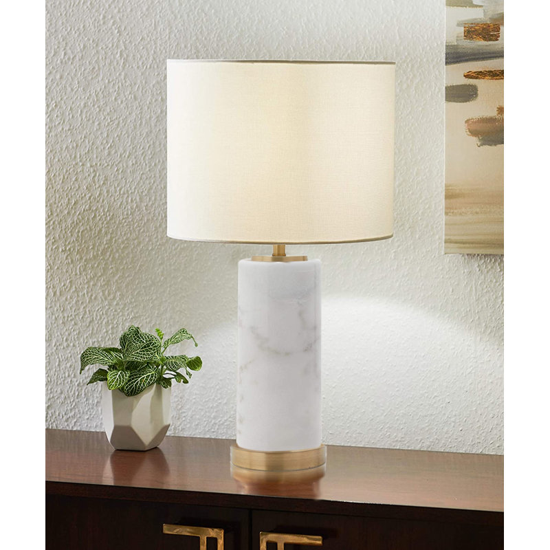 Lampe de table en marbre