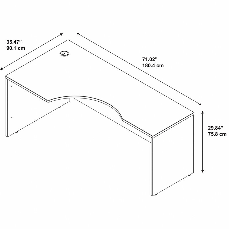 Corner Desk Shell