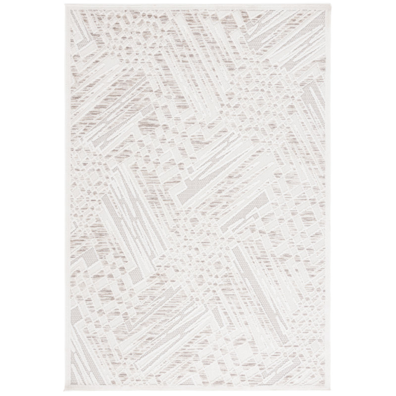 Sharilyn Performance Abstract Rug, Rectangle 4' x 6'