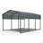 Outdoor Carport, 10 X 15 FT Carport, Heavy Duty Carport Canopy With Galvanized Steel Roof And Frame, Metal Carport Large Garage For Driveway Car, Truck (Canopy)
