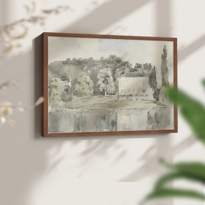 Vintage Landscapes-CCCXVI -Framed Print - Restickable
