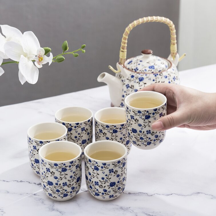 Teapot 32 oz White Porcelain