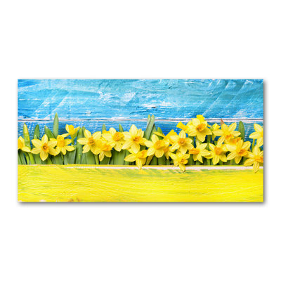 Daffodils - No Frame Print on Canvas