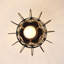 1 - Light Matte Black Chandelier Pendant