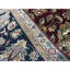 Sona Wool Oriental Area Rug in Red/Navy