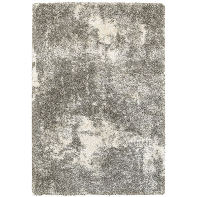 Tapis gris / ivoire Angiens