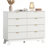 Fluted 8-Drawers Dresser For Bedroom,47''W Boho Storage Dresser & Chest-865826700