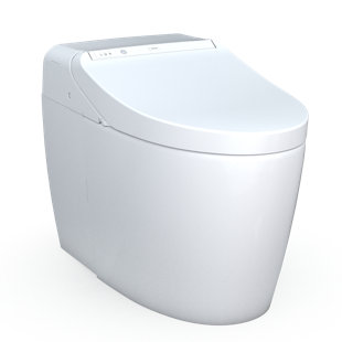 Washlet® Dual-Flush Elongated One-Piece Toilet (Seat Included)