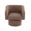 Fauteuil d'appoint pivotant en tissu classique-456555805