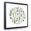 Cactus dans des pots en céramique aux tons doux II - peinture sur toile-59284146-59523767