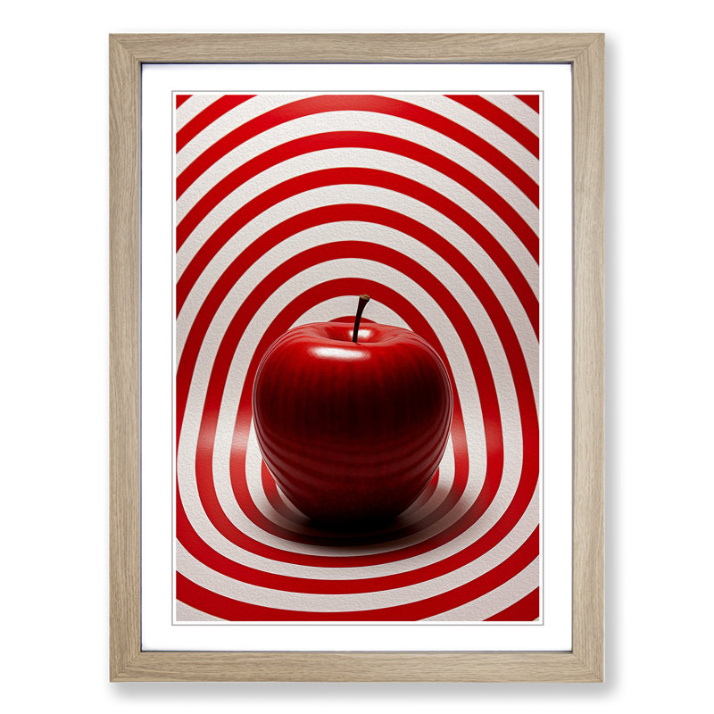 Apple Op No.2 - Framed Print