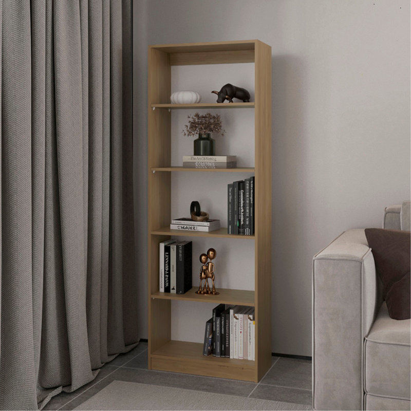 Bibliothèque à quatre tablettes Home, 71.1" H x 11.8" W x 24.7" D