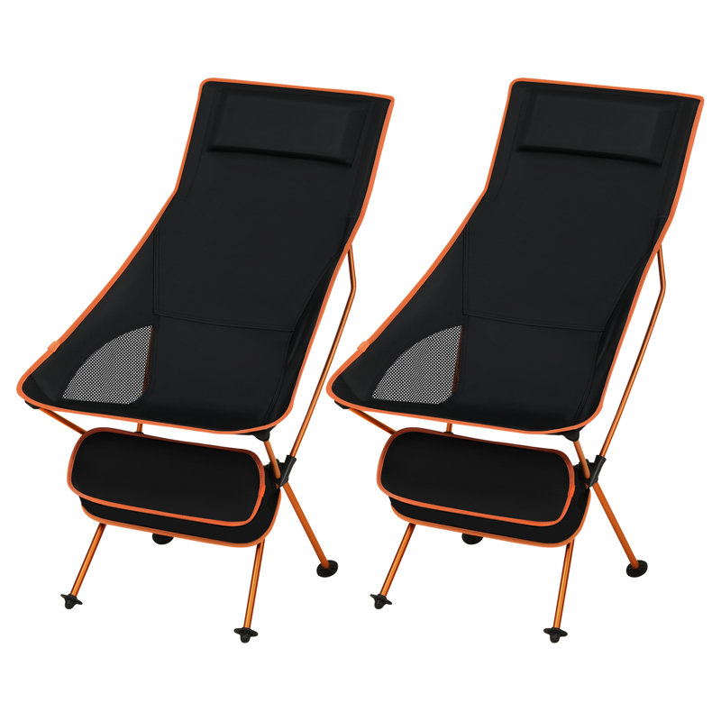 Camarri Folding Camping Bench, Orange