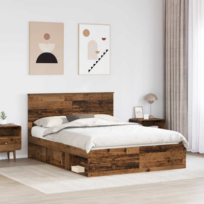Solid Wood Bed