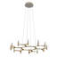 Nexus 12-Light Unique Wagon Wheel LED Chandelier