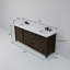 Meuble-lavabo double l 80 po x P 22 po et miroirs 30 po Marsyas-597706385-660299842
