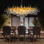 Akari Tree Branch Tear drop Chandelier Lighting