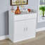 Novara 2 Door 1 Drawer Hallway Shoe Storage Cabinet-168115604
