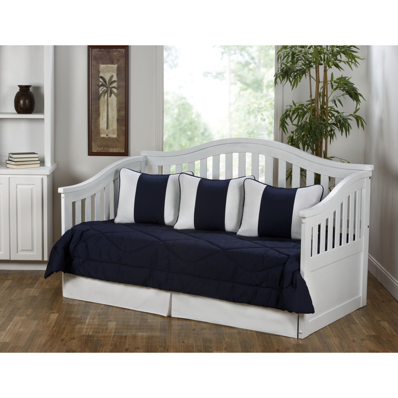Navy nautical Comforter Set, Daybed Comforter + 3 Additional Pieces