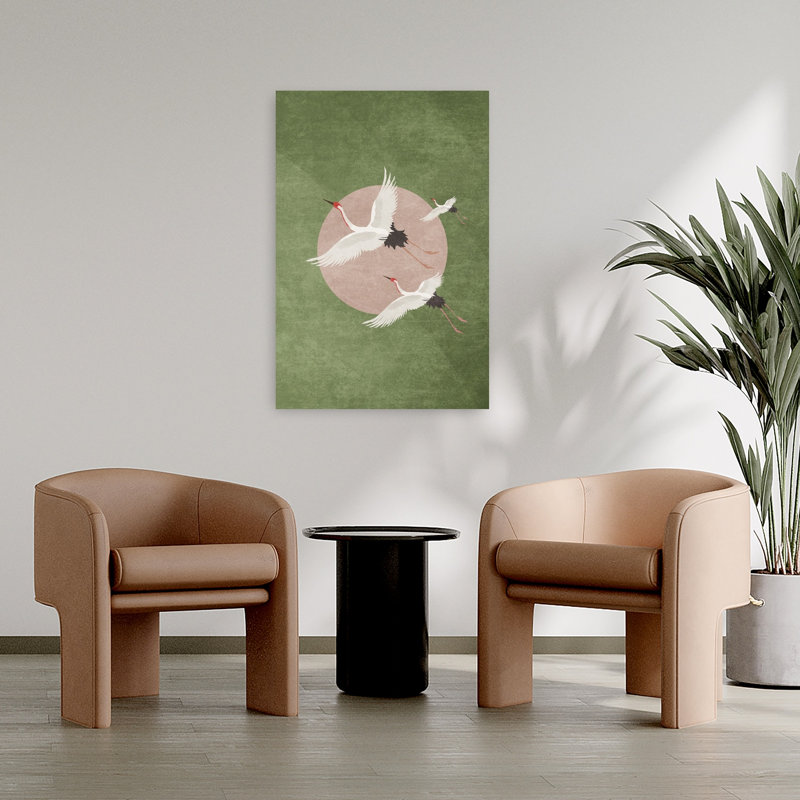 Art contemporain, oiseau traditionnel, mouche, nature, faune, H 36 po x l 24 po