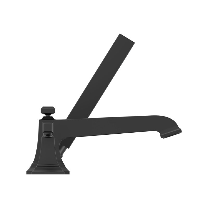 Robinet de baignoire Town Square S, Noir mat