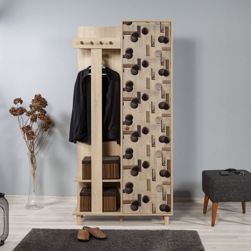 Huntingdon Hall Tree 90cm Wide with Shoe Storage