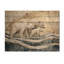 Ours sur un glacier dans un paysage de Norvège III - Art mural en bois d'ours - sur bois de pin naturel-1107966177