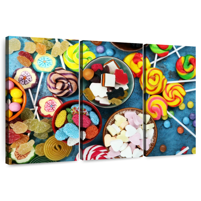 Candy Party, 24" H x 38" W