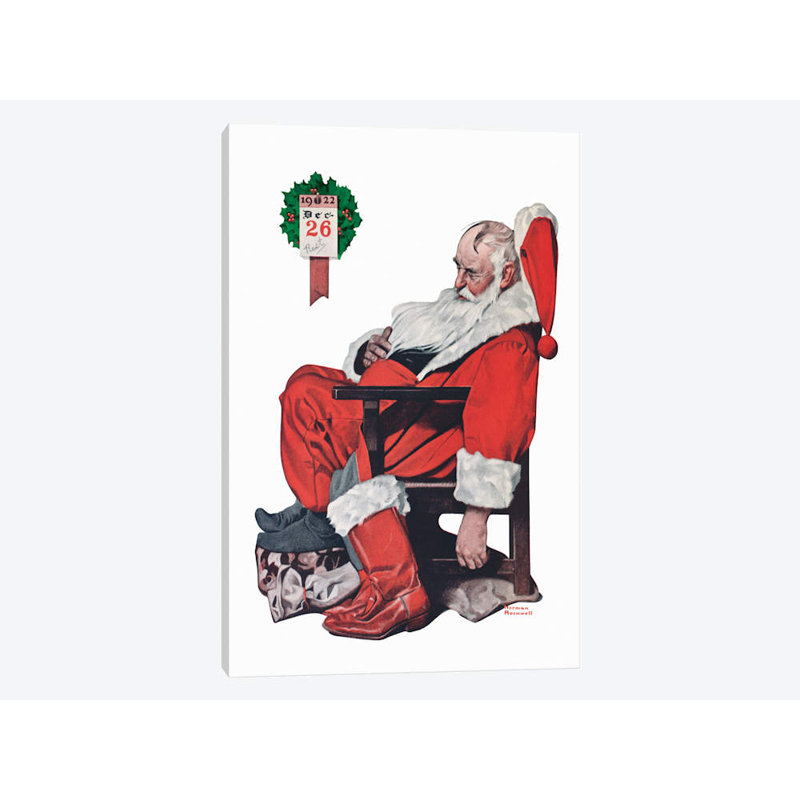 Norman Rockwell - Wrapped Canvas Print, 101.6 cm H x 66.04 cm W x 1.91 cm D