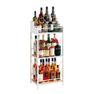 Liquor Bottle Display Shelf by 17 Stories
