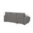 Nadha 85'' Square Arm Sofa Bed-1832761325