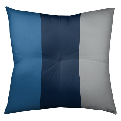 Striped Reversible Throw Pillow
