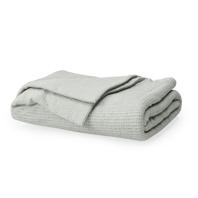 Couverture gaufrée en coton biologique