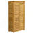Outdoor Storage Cabinet, Wood Garden Shed, Pool Storage Shed With Lockable Door, Waterproof Roof And 2 Removable Shelves, Vertical Outside Storage Shed For Patio