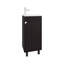 Meuble-lavabo de salle de bain avec lavabo, 1 porte, 4 pieds-1714221159