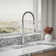 Kohler Simplice Single Handle Semi-Professional Pre-Rinse Kitchen Sink Faucet with Three-Function Pull Down Sprayer