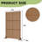 Faye 72''H Metal Privacy Screen-127309374