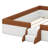 Upholstered Daybed Frame With Fence And Stairs-1697866048
