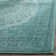 Speer Oriental Cotton Aqua Area Rug