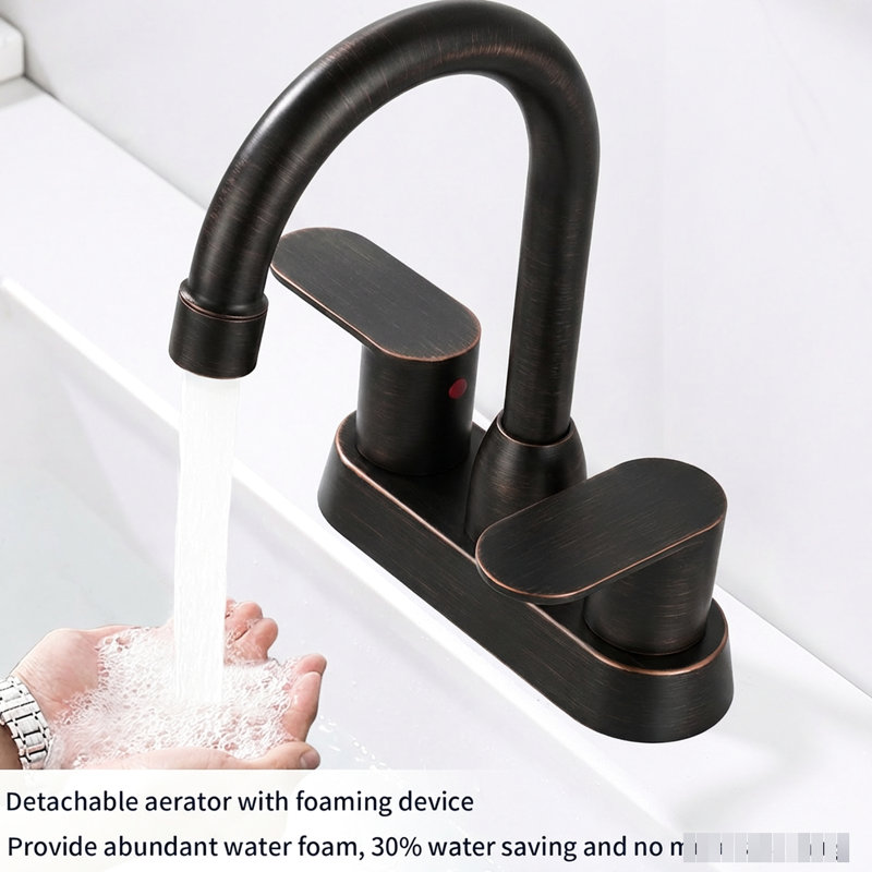 EC-BBCCFBEAEE78-B Centerset Single Bathroom Faucet