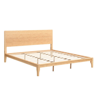Solid Wood Standard Bed