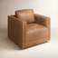 Kiera Swivel Chair, Palermo Cognac-1214030108