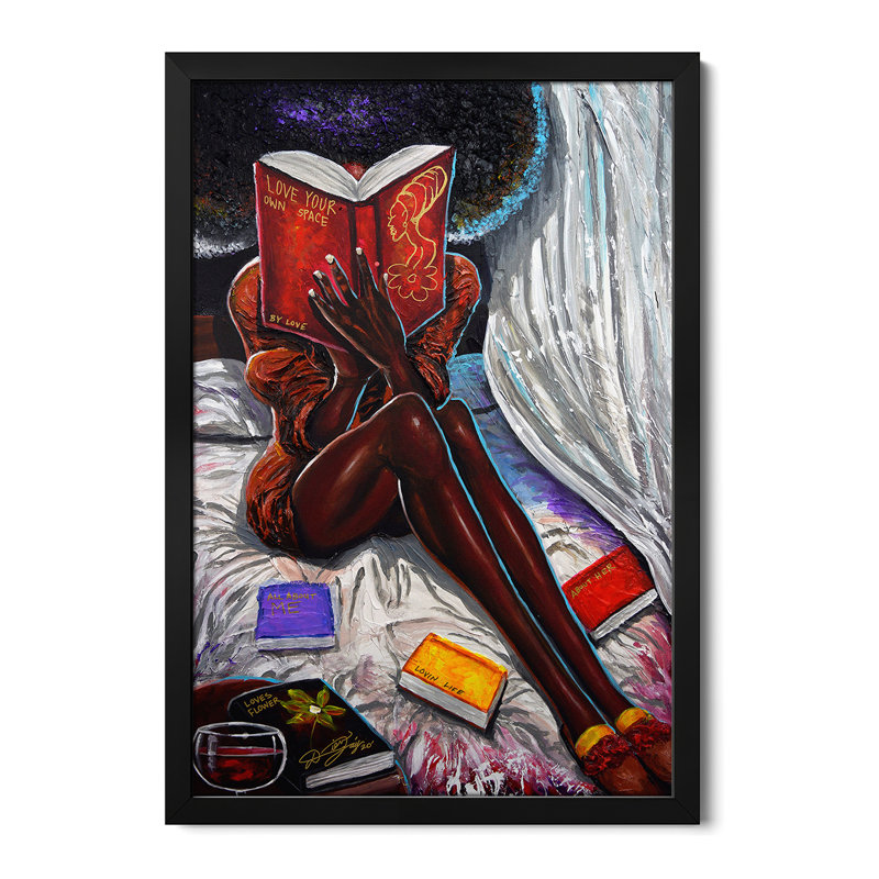 A Book Night Premium Framed Posters, 24" H x 16" W