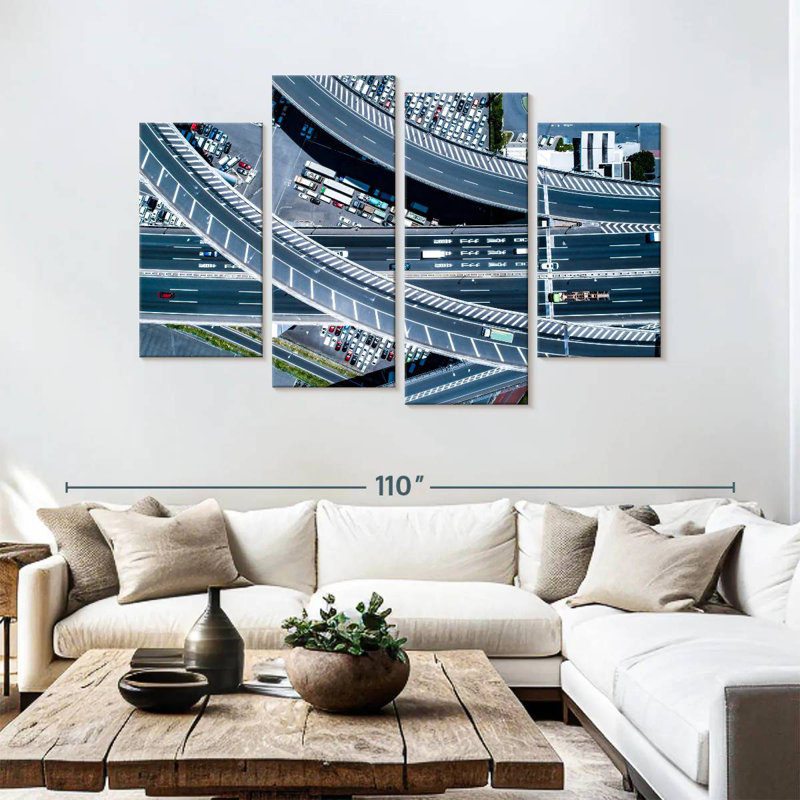Mehar Japanese Skyway, 54"H x 84"W