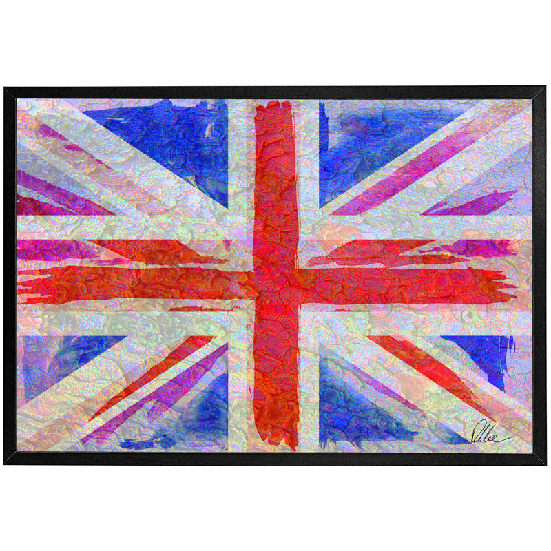 Single Picture Frame Print, Black, 41cm H x 61cm W x 4cm D