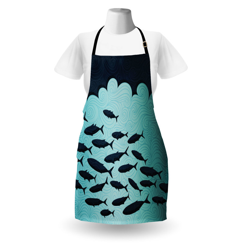 No Pattern Bib Apron