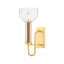 Narrowsburg Wall Sconce in Aged Brass